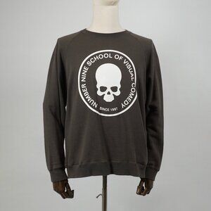Number (N)ine “School of Visual Comedy” Skull Crewneck - Size 2 - Made in Japan